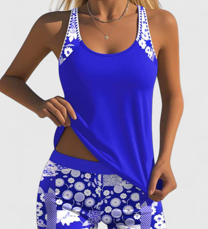 Tankini Estival Chic námornícka modrá