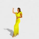 Lucia Mária - Flamenkové šaty v neónových farbách