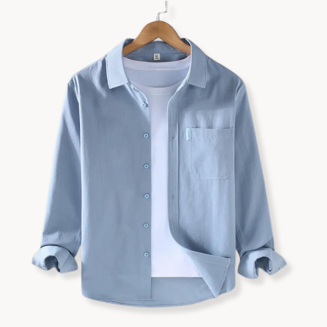 Camisa - Frente com Botões Flexível
