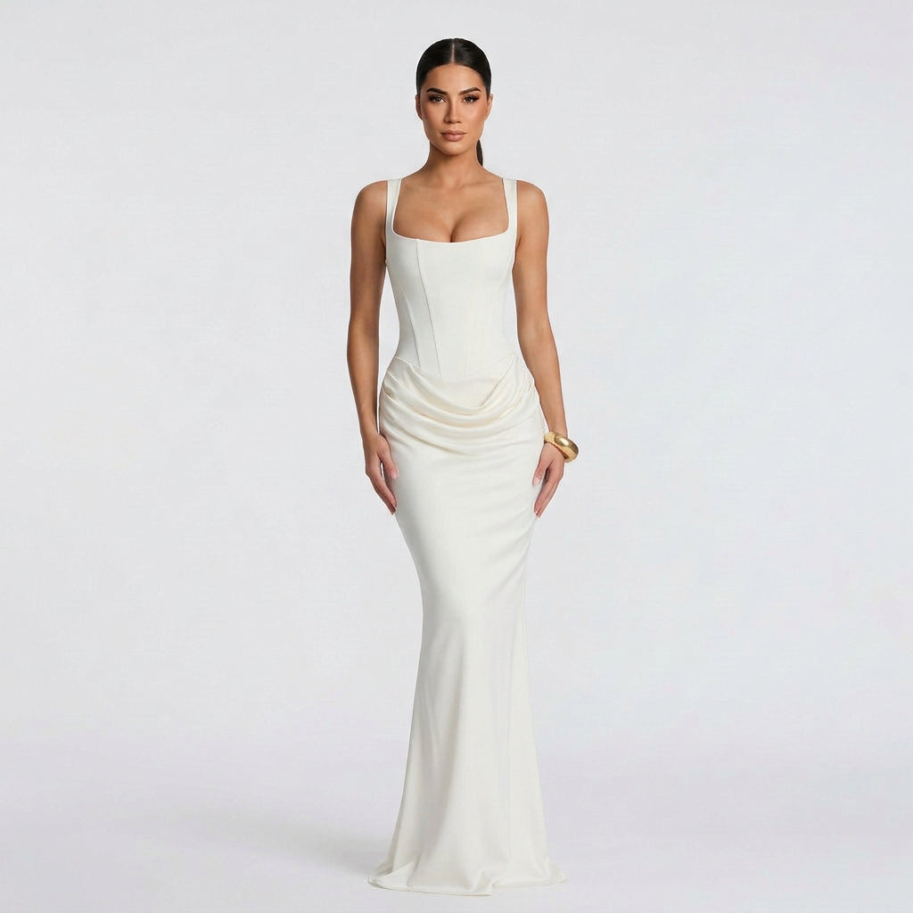 Mária - Elegantné maxi šaty