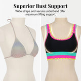 Celia | Trojdielne plavky s multicolor dizajnom