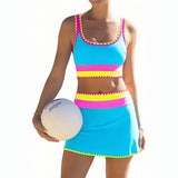 Celia | Trojdielne plavky s multicolor dizajnom